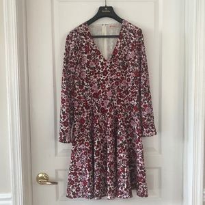Long Sleeve Floral Dress